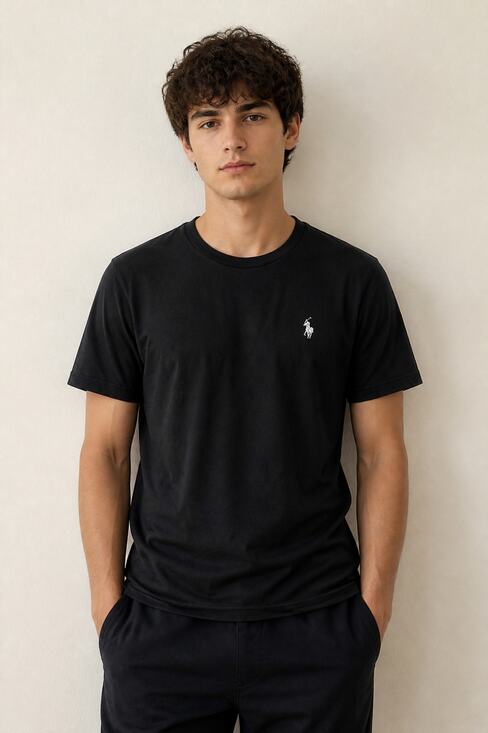 U.S. Polo Assn. Other - U.S. Polo Assn. Black Logo Crew Neck T-Shirt M
